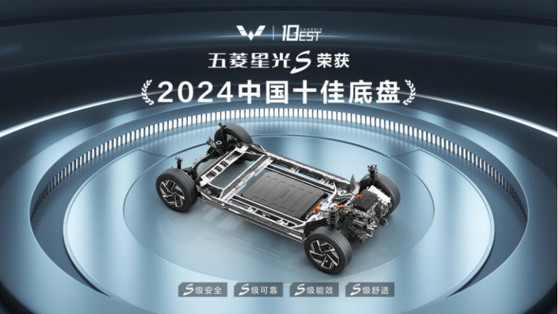 【新闻稿】S级底盘！五菱星光S斩获2024中国十佳底盘331